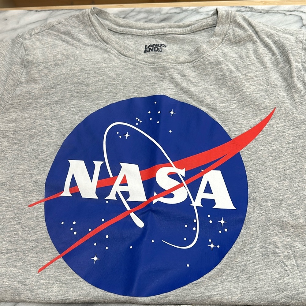 Boy's Lands' End NASA Tee, XXL (18-20).